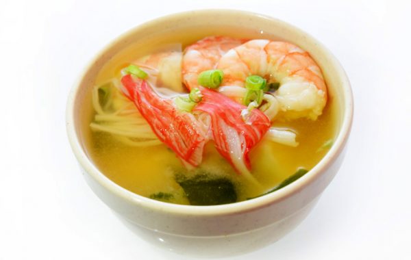 Soupe Miso aux fruits de mer