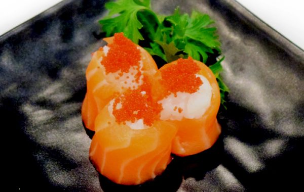 Nigiri Rose de saumon frais