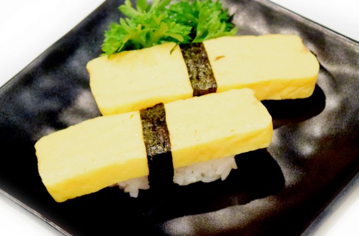 Nigiri omelette japonaise