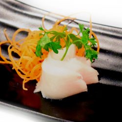 Sashimi poisson blanc (escolar)