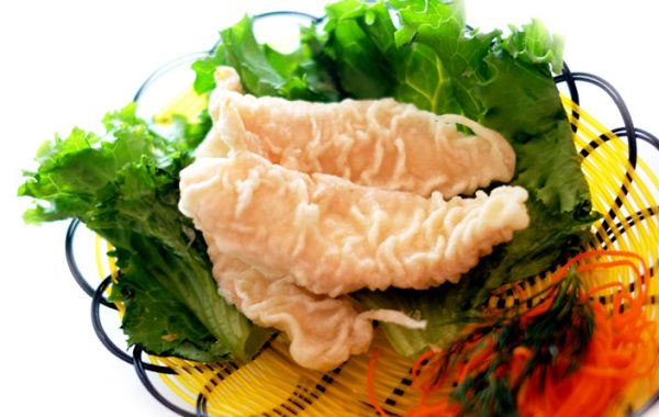 Saumon tempura